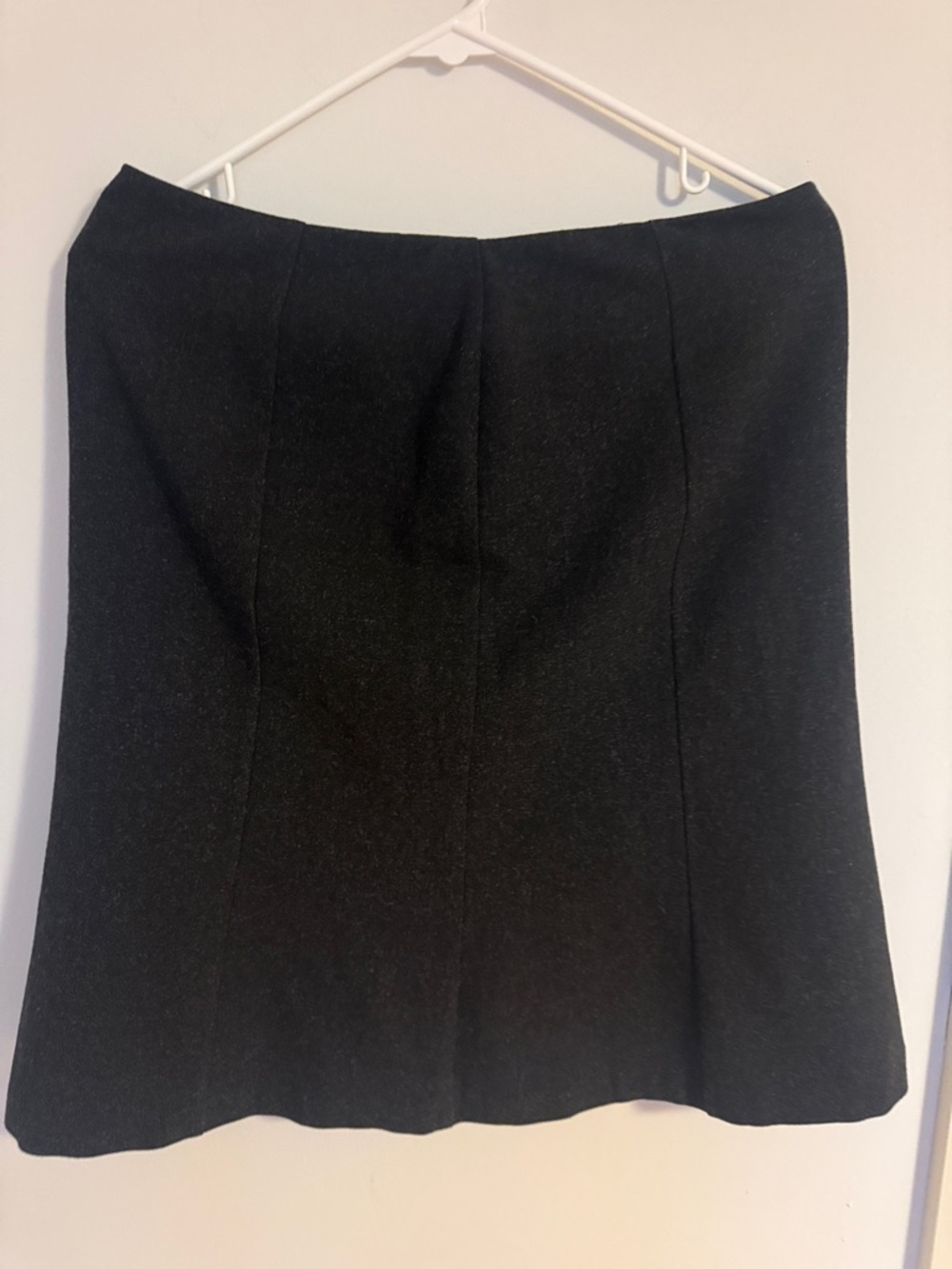 Bandolino Black A-Line Mini Skirt Petite 6 Classic Workwear